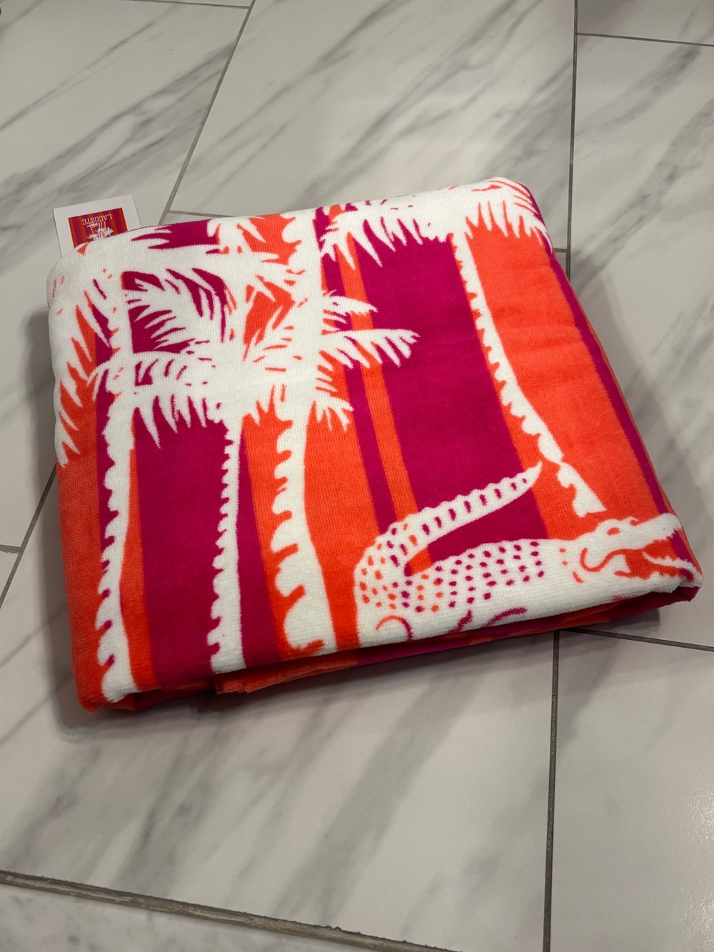 Men’s Lacoste Beach Towel